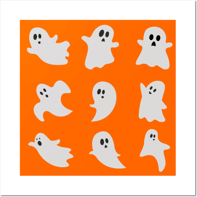 Halloween Ghosts Wall Art by Signum